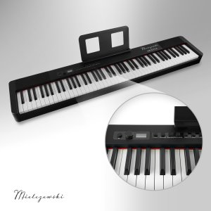 Mielczewski Pianino cyfrowe 88 klawiszy ważonych młoteczkowych Arietta one size 9