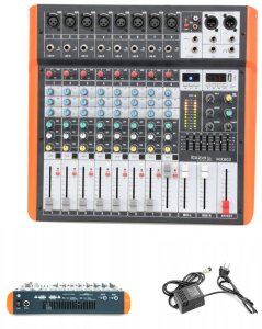 Ibiza Sound Mikser 8-kanałowy USB BT (MX802) 4