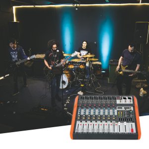 Ibiza Sound Mikser 8-kanałowy USB BT (MX802) 8