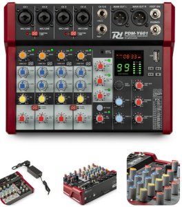 Mikser 6- kanałowy PDM-Y601 Power Dynamics one size 1