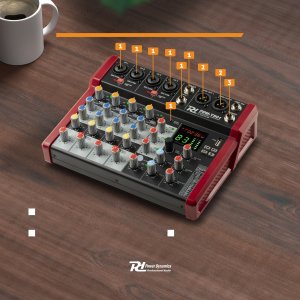 Power Dynamics Mikser 6- kanałowy PDM-Y601 one size 18