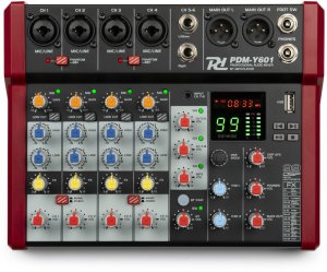 Power Dynamics Mikser 6- kanałowy PDM-Y601 one size 19