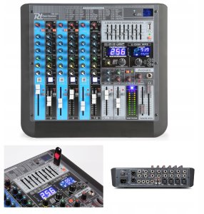 Power Dynamics Mikser 8- kanałowy PDM-S804 one size 7