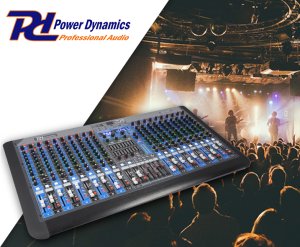 Mikser 20- kanałowy PDM-S2004 Power Dynamics one size 10