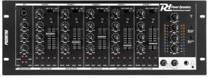 Power Dynamics Mikser 6-kanałowy 4 strefy USB PDZM700 one size 6