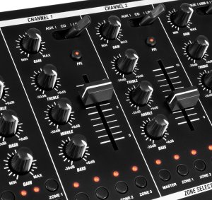 Power Dynamics Mikser 6-kanałowy 4 strefy USB PDZM700 one size 8