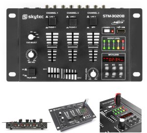 Mikser 4-kanałowy USB STM3020B Skytec one size 1