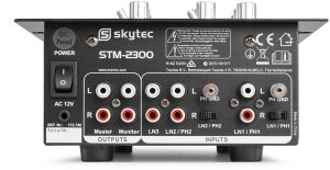 Skytec Mikser 2-kanałowy USB MP3 STM-2300 Skytec one size 11