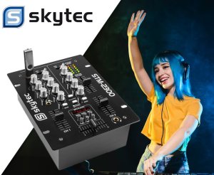 Skytec Mikser 2-kanałowy USB MP3 STM-2300 Skytec one size 3