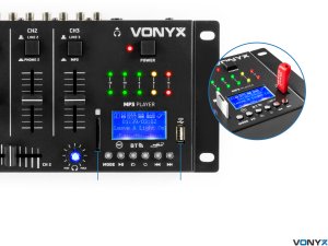 Mikser 4-kanałowy STM3030 VONYX one size 11