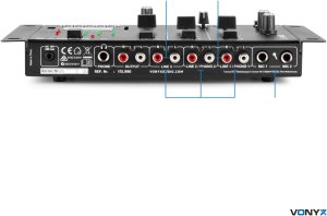 Mikser 4-kanałowy STM3030 VONYX one size 13