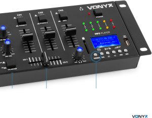 Mikser 4-kanałowy STM3030 VONYX one size 17