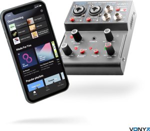Vonyx Mikser 3-kanałowy USB VMM301 one size 12