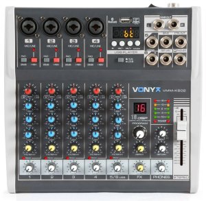 Vonyx Mikser 6- kanałowy DSP VMM-K602 one size 3