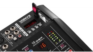 Vonyx Powermikser 5-kanałowy DSP BT SD USB MP3 AM5A one size 8