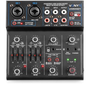 Vonyx Mikser 4-kanałowy USB VMM401 one size 4