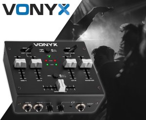 Mikser 3-kanałowy USB VDJ2USB Vonyx one size 2