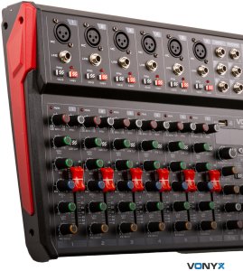 Vonyx Mikser muzyczny 10-kanałowy REC BT DSP USB VM-KG10 one size 9