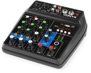 Vonyx Mikser analogowy USB BT VMM100 one size 7
