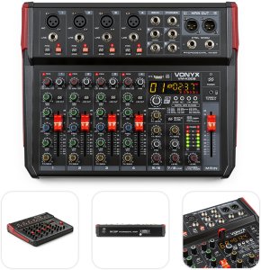 Mikser muzyczny 8-kanałowy REC BT DSP USB VM-KG08 Vonyx one size 2