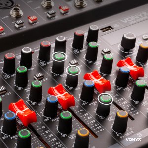 Mikser muzyczny 8-kanałowy REC BT DSP USB VM-KG08 Vonyx one size 10