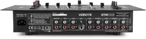 Vonyx Mikser 5- kanałowy USB/MP3 BT STM2500 one size 6