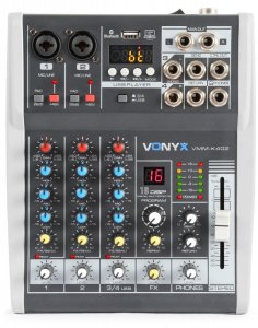 Vonyx Mikser 4- kanałowy DSP VMM-K402 one size 2