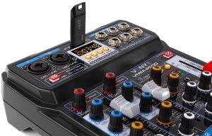 Vonyx Mikser 4-kanałowy DSP USB MP3 BT VMM-P500 one size 4