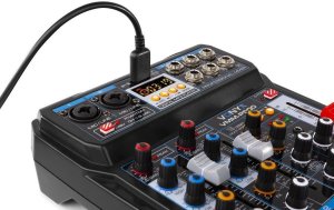 Vonyx Mikser 4-kanałowy DSP USB MP3 BT VMM-P500 one size 6