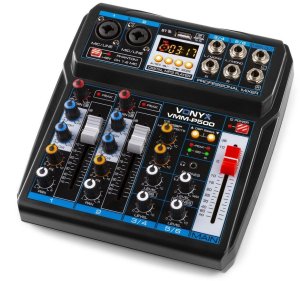 Vonyx Mikser 4-kanałowy DSP USB MP3 BT VMM-P500 one size 9