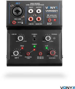 Vonyx Mikser 2-kanałowy USB VMM201 one size 11