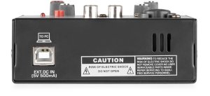 Vonyx Mikser 2-kanałowy USB VMM201 one size 5