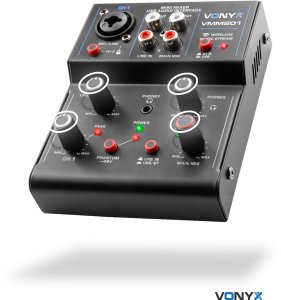 Vonyx Mikser 2-kanałowy USB VMM201 one size 8