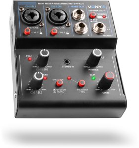 Vonyx Mikser 2-kanałowy USB VMM201 one size 9