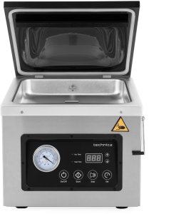 Pakowarka próżniowa komorowa, z pompą olejową, 950 W, 359x425x356 mm, dł. listwy zgrzewającej 300 mm | TECHNICA, Platinum Line 2