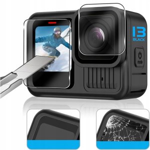 SZKŁO HARTOWANE TECH-PROTECT GLASS FIT+ 2-SET GOPRO HERO 13 CLEAR 3