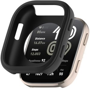 GUMOWE ETUI DO XIAOMI AMAZFIT BIP 6 CZARNE 1