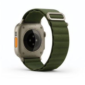 Pasek do Apple Watch Series 1 2 3 4 5 6 7 8 9 SE/SE 2 Ultra/Ultra 2 Zielony 3