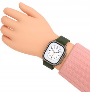 Pasek do Apple Watch Series 1 2 3 4 5 6 7 8 9 SE/SE 2 Ultra/Ultra 2 Zielony 5