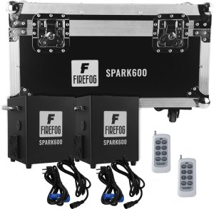 Zestaw 2x wyrzutnia iskier SPARK600+ case Firefog one size 3