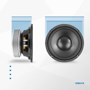 Kolumna Fenton Głośnik niskotonowy Hi-Fi 6,5" 175W 8 Ohm WPP16 one size 12