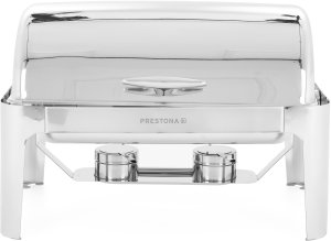 Podgrzewacz gastronomiczny Roll-Top 2xGN 1/2, 2x4 l, 635 x 455 x 440 mm | PRESTONA, P51812 4