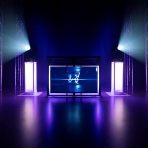 Pulpit DJ-Booth Pro z uchwytem na TV DB6 Vonyx one size 13