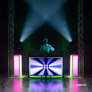 Pulpit DJ-Booth Pro z uchwytem na TV DB6 Vonyx one size 15