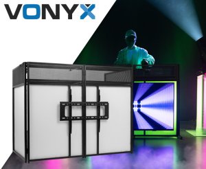 Pulpit DJ-Booth Pro z uchwytem na TV DB6 Vonyx one size 2