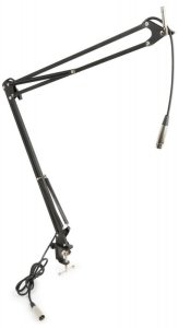 Stołowy statyw mikrofonowy z kablem XLR Vonyx one size 2