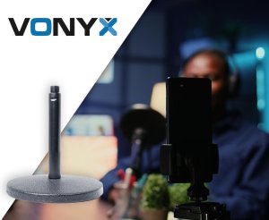 Krótki stand stołowy do mikrofonów Vonyx one size 5