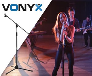 Statyw mikrofonowy Vonyx 160 cm one size 2