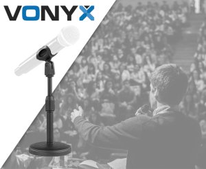 Stojak statyw biurkowy na mikrofon TS03 Vonyx one size 9