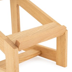 Podstawa bufetowa, drewniana, GN 1/2, skośna, wysoka, 260x306x290 mm | TECHNICA, Buffet Line 3